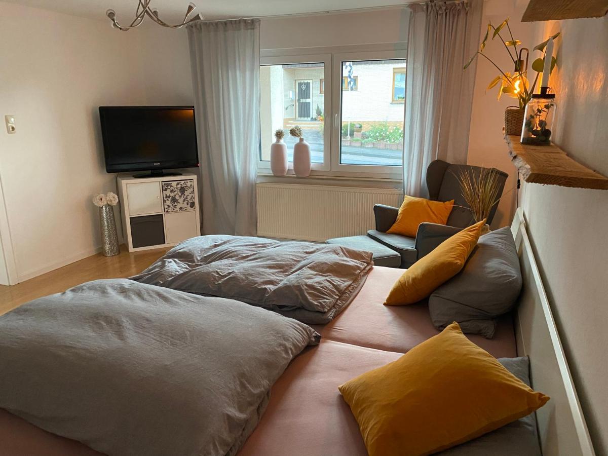 Gemuetliche Wohnung Naehe Schloss Biedenkopf Buitenkant foto