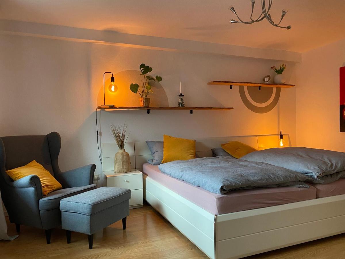 Gemuetliche Wohnung Naehe Schloss Biedenkopf Buitenkant foto