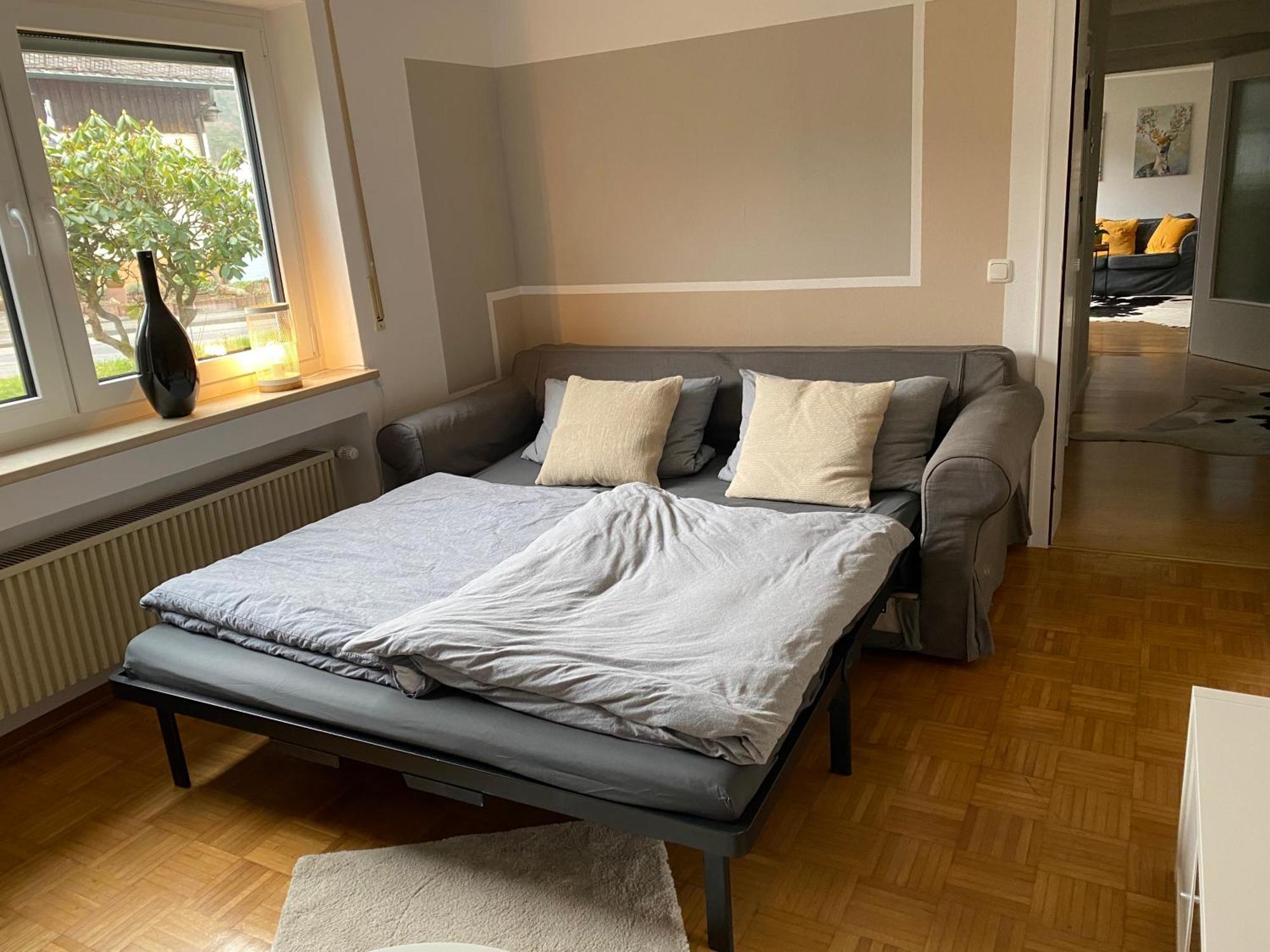 Gemuetliche Wohnung Naehe Schloss Biedenkopf Buitenkant foto